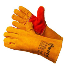 Gward Track Lux Краги сварщика оранжевые усиленные с подкладкой XY240