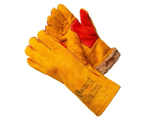 Gward Track Lux Zima Спилковые усиленные краги с утеплением XY241