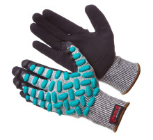 Антивибрационные противопорезные перчатки Gward VibroHIT L1401