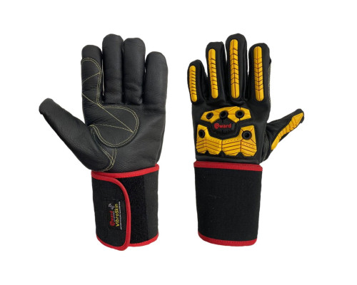 Gward VibroSkin антивибрационные кожаные перчатки с ударной защитой