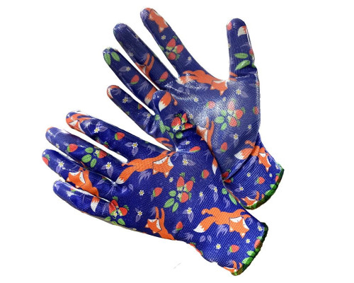 Gward fiesta Foxy Садовые перчатки с расцветкой “Лисы” N4001