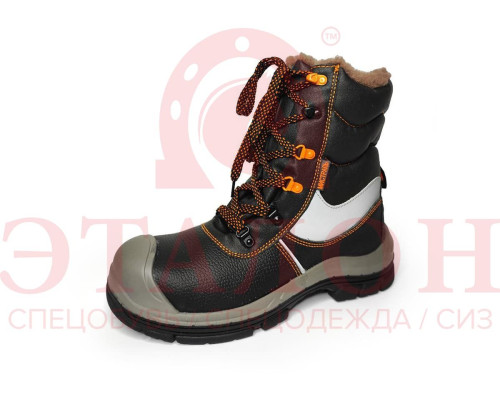 Высокий ботинок «Мистраль» (зима) HX379-CSW ПУ-НИТРИЛ, КП и АС шерстяной мех