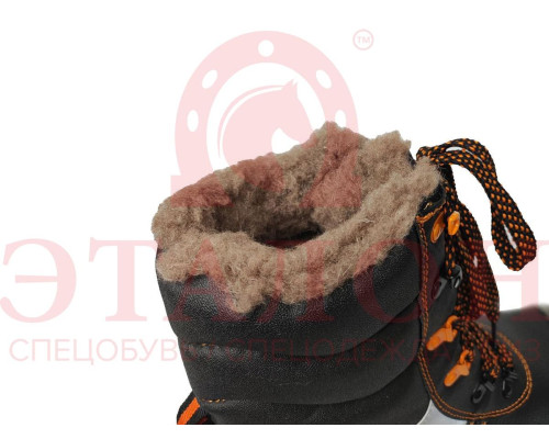 Высокий ботинок «Мистраль» (зима) HX379-CSW ПУ-НИТРИЛ, КП и АС шерстяной мех