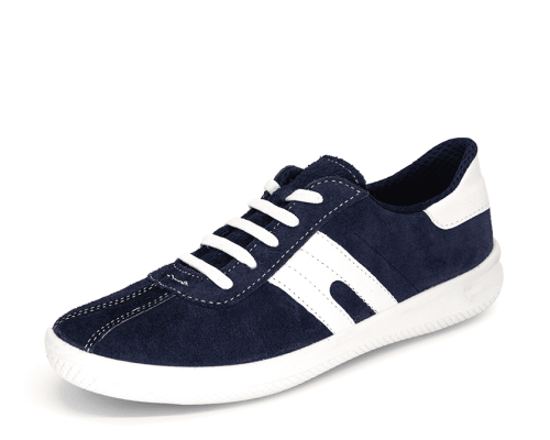 Кроссовки “СПОРТ”, ПУ, на шнурках, цвет синий, арт. КРОС-01B