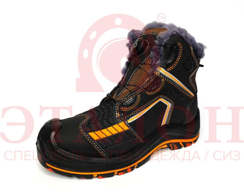 Ботинки “PERFECT PROTECTION-PREMIUM EDITION-КЕВЛАР” KTR4-CKW ПУ-резина с ПП и АС на натуральном меху (СБШ)
