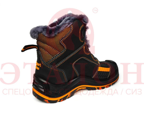 Ботинки “PERFECT PROTECTION-PREMIUM EDITION-КЕВЛАР” KTR4-CKW ПУ-резина с ПП и АС на натуральном меху (СБШ)