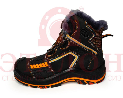 Ботинки “PERFECT PROTECTION-PREMIUM EDITION-КЕВЛАР” KTR4-CKW ПУ-резина с ПП и АС на натуральном меху (СБШ)