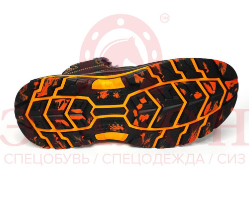 Ботинки “PERFECT PROTECTION-PREMIUM EDITION-КЕВЛАР” KTR4-CKW ПУ-резина с ПП и АС на натуральном меху (СБШ)