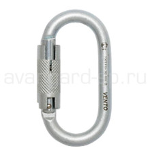 Карабин стальной Овал автомат с байонетной муфтой keylock 0010