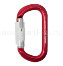 Карабин стальной Овал автомат с байонетной муфтой keylock 0043