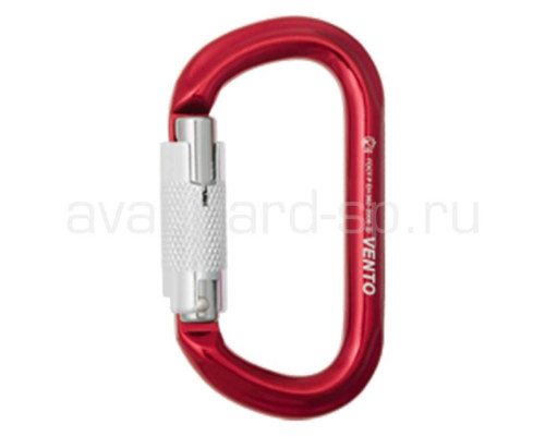 Карабин стальной Овал автомат с байонетной муфтой keylock 0043