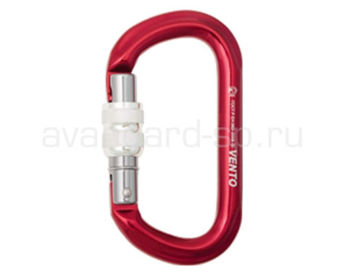 Карабин стальной Овал с муфтой keylock 0042