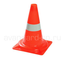 Конус сигнальный окраш. (высота 320мм) мягкий КС-1.4