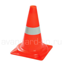 Конус сигнальный окраш. (высота 320мм) мягкий КС-1.4