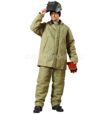 Костюм сварщика брезентовый утепленный