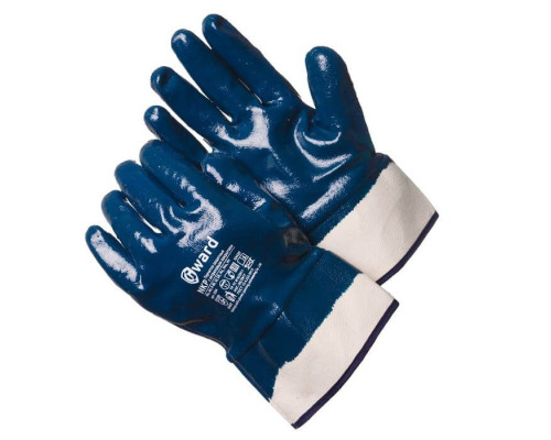 Перчатки МБС нитриловые с манжетом-крагой Gward NKP