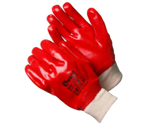 Gward Ruby перчатки МБС с ПВХ покрытием с манжетом-резинкой