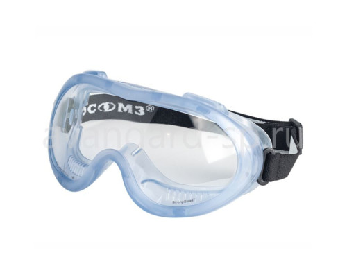 Очки защитные закрытые ЗН55 SPARK StrongGlass (PC) бесцветное стекло