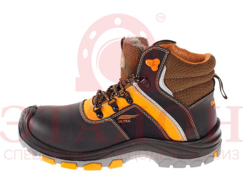 Ботинки МИСТРАЛЬ ULTRA PR5-CW шерстяной мех ПУ-РЕЗИНА с ПП и АС