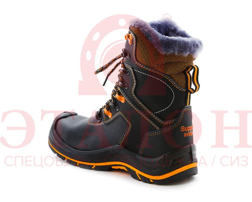 Ботинки с высоким берцем “PERFECT PROTECTION” PRB10N-CKW ПУ-Нитрил с ПП на натуральном меху