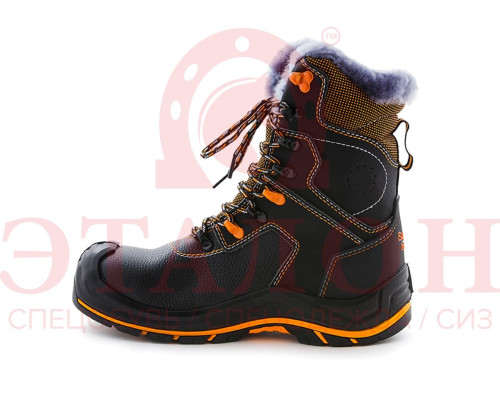 Ботинки с высоким берцем “PERFECT PROTECTION” PRB10N-CKW ПУ-Нитрил с ПП на натуральном меху