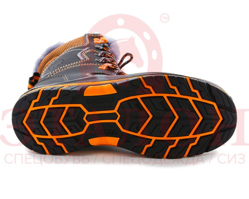 Ботинки с высоким берцем “PERFECT PROTECTION” PRB10N-CKW ПУ-Нитрил с ПП на натуральном меху