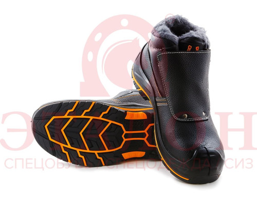 Ботинки СВАРЩИКА утепленные “PERFECT PROTECTION” PRB15-CSW ПУ-Нитрил с ПП и АС