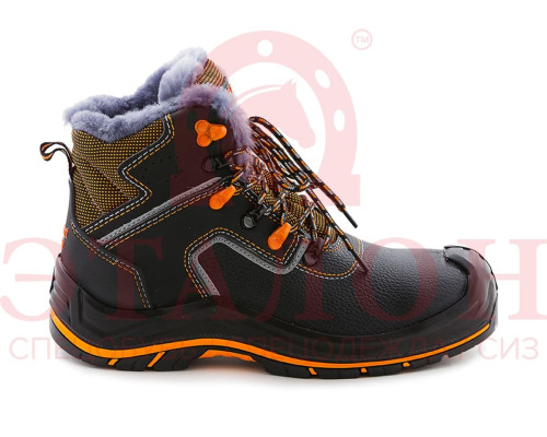 Ботинки “PERFECT PROTECTION-КЕВЛАР” PRB4N-CKW ПУ-Нитрил с ПП и АС на натуральном меху