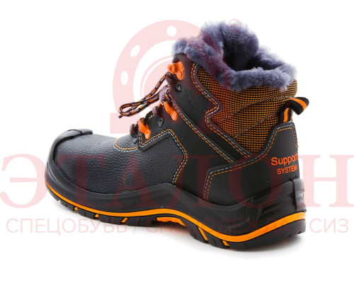 Ботинки “PERFECT PROTECTION-КЕВЛАР” PRB4N-CKW ПУ-Нитрил с ПП и АС на натуральном меху