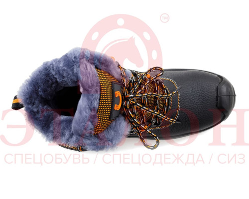 Ботинки “PERFECT PROTECTION-КЕВЛАР” PRB4N-CKW ПУ-Нитрил с ПП и АС на натуральном меху