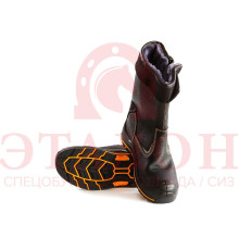 Сапоги “PERFECT PROTECTION-КЕВЛАР” PRB6-CKW ПУ-Нитрил цельноюфтевые с ПП и АС на натуральном меху