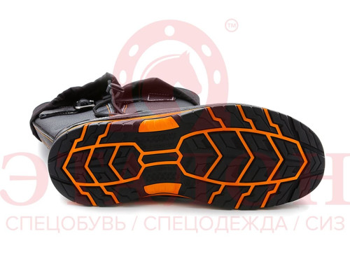 Сапоги “PERFECT PROTECTION-КЕВЛАР” PRB6-CKW ПУ-Нитрил цельноюфтевые с ПП и АС на натуральном меху