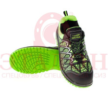 Полуботинки (кроссовки) МИСТРАЛЬ -НЕОН ПУ ТПУ с ПКП АС (лайм) артикул PT2-C-L