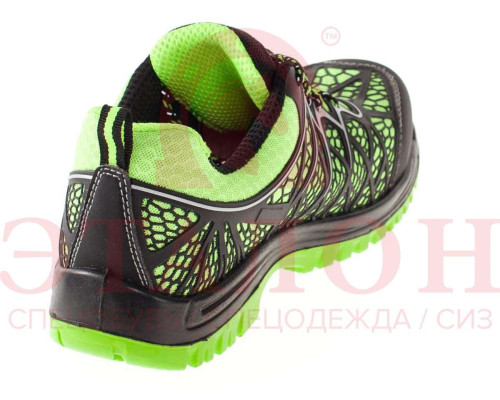 Полуботинки (кроссовки) МИСТРАЛЬ -НЕОН ПУ ТПУ с ПКП АС (лайм) артикул PT2-C-L