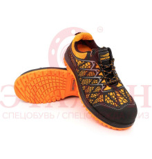 Полуботинки (кроссовки) МИСТРАЛЬ -НЕОН ПУ-ТПУ с ПКП и АС (оранж) артикул PT2-C-O
