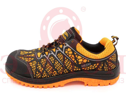 Полуботинки (кроссовки) МИСТРАЛЬ -НЕОН ПУ-ТПУ с ПКП и АС (оранж) артикул PT2-C-O