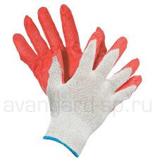 Перчатки х/б с латексом