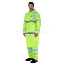 Плащ влагозащитный с СОП “Triton extra” лимонного цвета