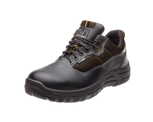 Полуботинки “Бустер”, чёрно-коричневый, КП, ПУ 175151