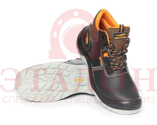Ботинки МИСТРАЛЬ ULTRA SJ6055 ПУ-ТПУ с ПП и АС