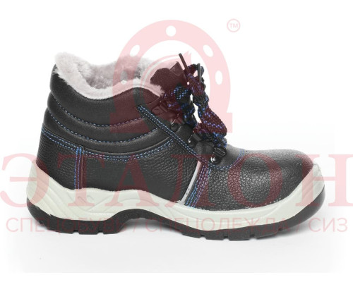 Ботинок “Рабочий” (зима) SJ7088-S-W ПУ-ТПУ с МП МС искусственный мех