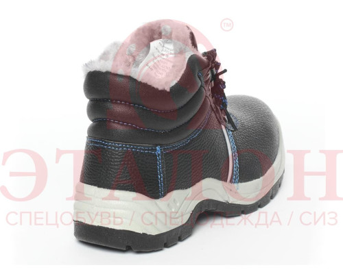 Ботинок “Рабочий” (зима) SJ7088-S-W ПУ-ТПУ с МП МС искусственный мех