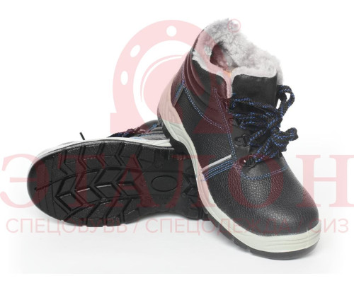 Ботинок “Рабочий”(зима) SJ8077-W ПУ-ТПУ искусственный мех