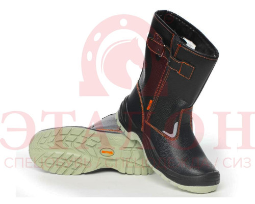 Сапоги больших размеров “МИСТРАЛЬ” (зима) SJ9133-S- W ПУ-ТПУ с МП МС