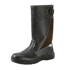 Сапоги “Бустер”, чёрно-коричневый, КП, ПУ 175153