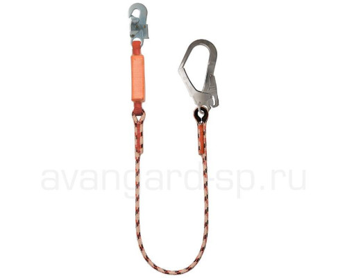 Строп веревочный одинарный нерегулируемый с амортизатором аВ12