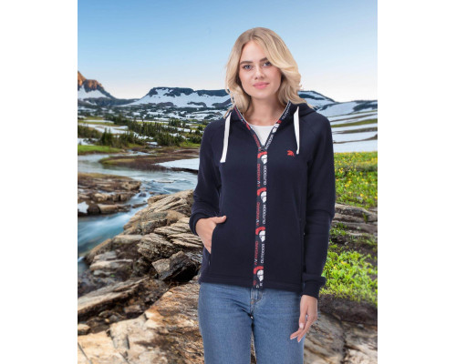 Толстовка женская “Авангард Нэви”