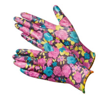 Violet NN Садовые перчатки расцветки Violet с нитрилом N4001