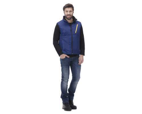 Жилет утеплённый “Старт” синий