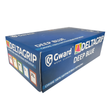 DELTAGRIP Deep Blue Перчатки нитриловые неопудренные синего цвета
